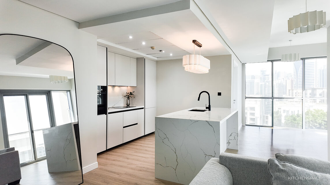 Monochromatic Kitchen Suite